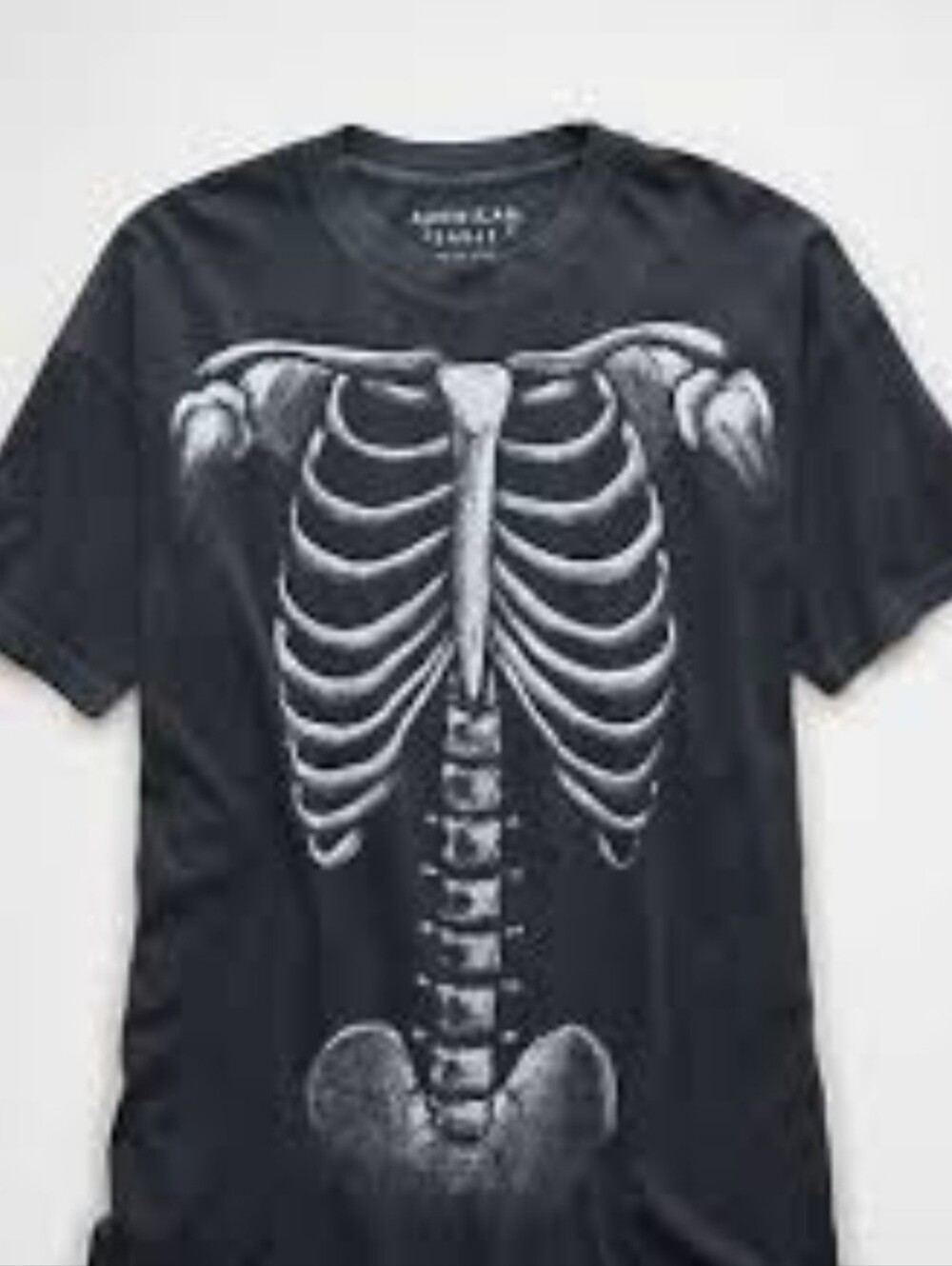 AE Oversized Skeleton Graphic T-Shirt.